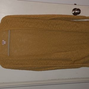 Mustard Color Cardigan